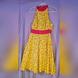 Flamingo Disney Dress Size L and Betsy Johnson crossbody